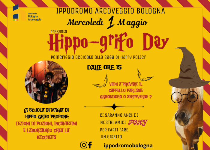 Per i bimbi: 1 maggio HIPPO-GRIFO DAY!